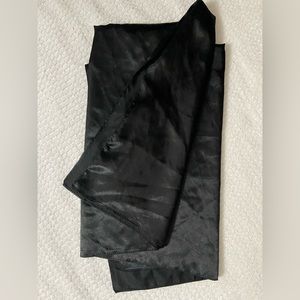 Black Scarf Top Size S